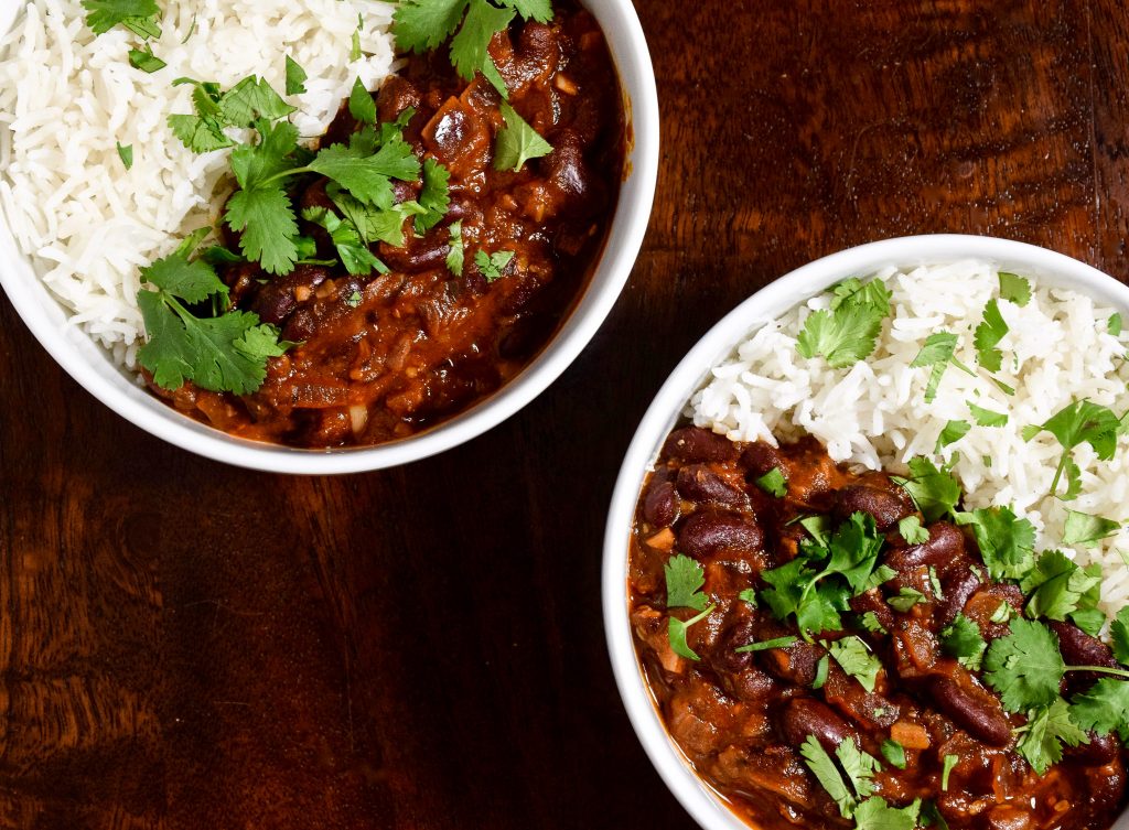 Afghan Kidney Bean Curry (Lubya) • The Curious Chickpea