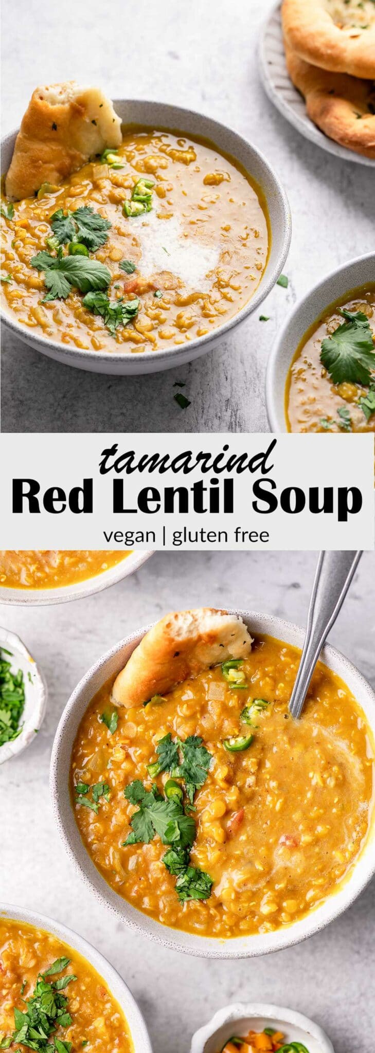 Tamarind Red Lentil Soup • The Curious Chickpea