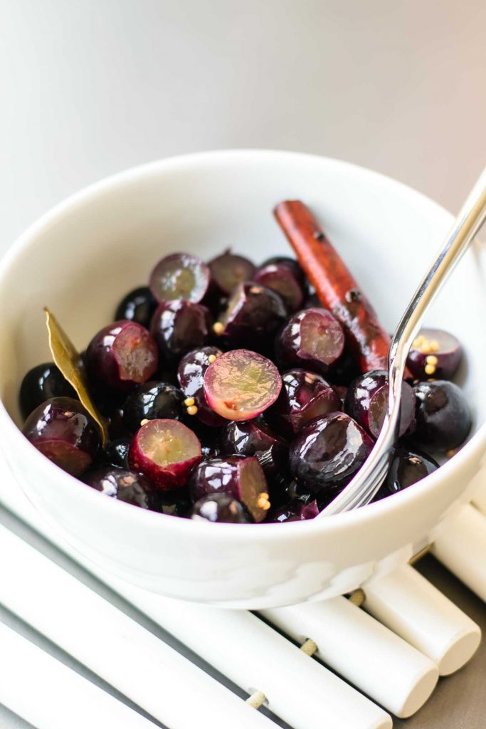 Quick Pickled Grapes • The Curious Chickpea
