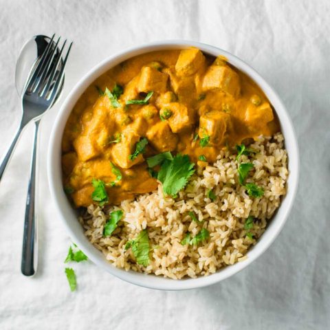 Vegan Mattar Tofu Paneer • The Curious Chickpea