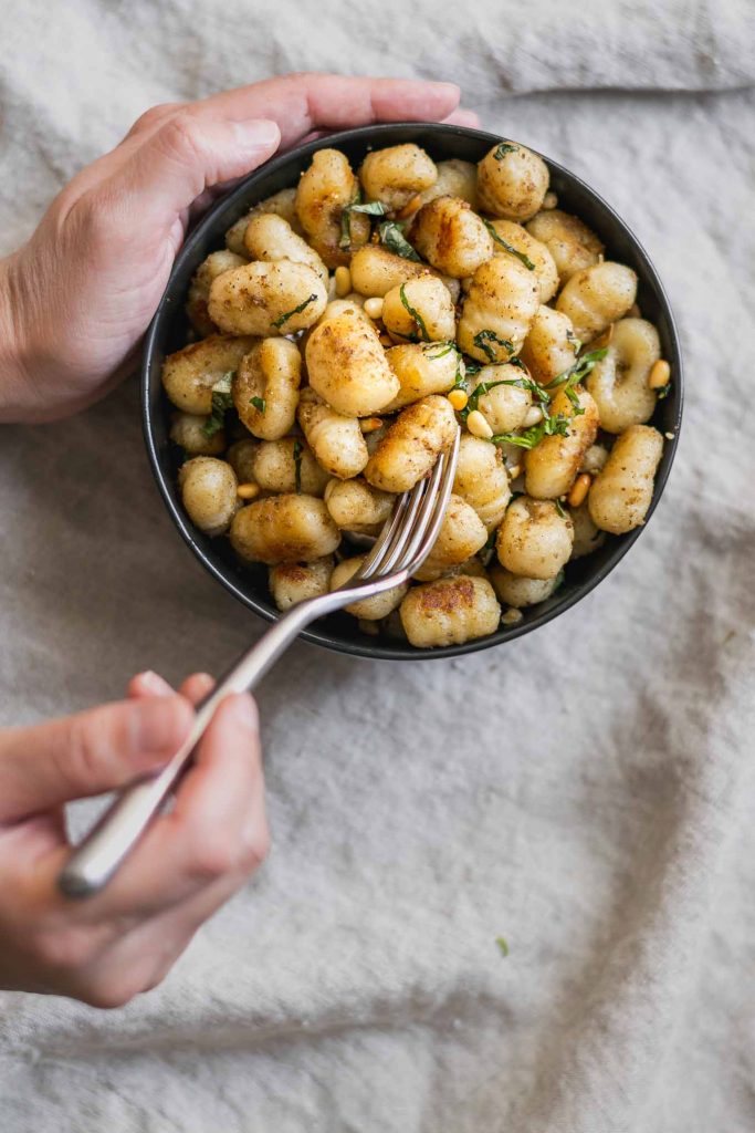 Vegan Brown Butter Gnocchi • The Curious Chickpea