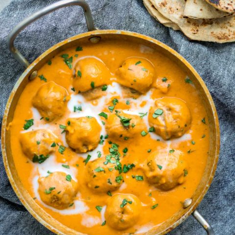 Vegan Malai Kofta: Indian Dumplings in Curry Tomato Cream Sauce • The ...