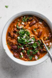 Afghan Kidney Bean Curry (Lubya) • The Curious Chickpea