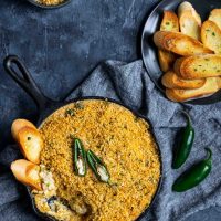 Vegan Jalapeño Popper Dip • The Curious Chickpea