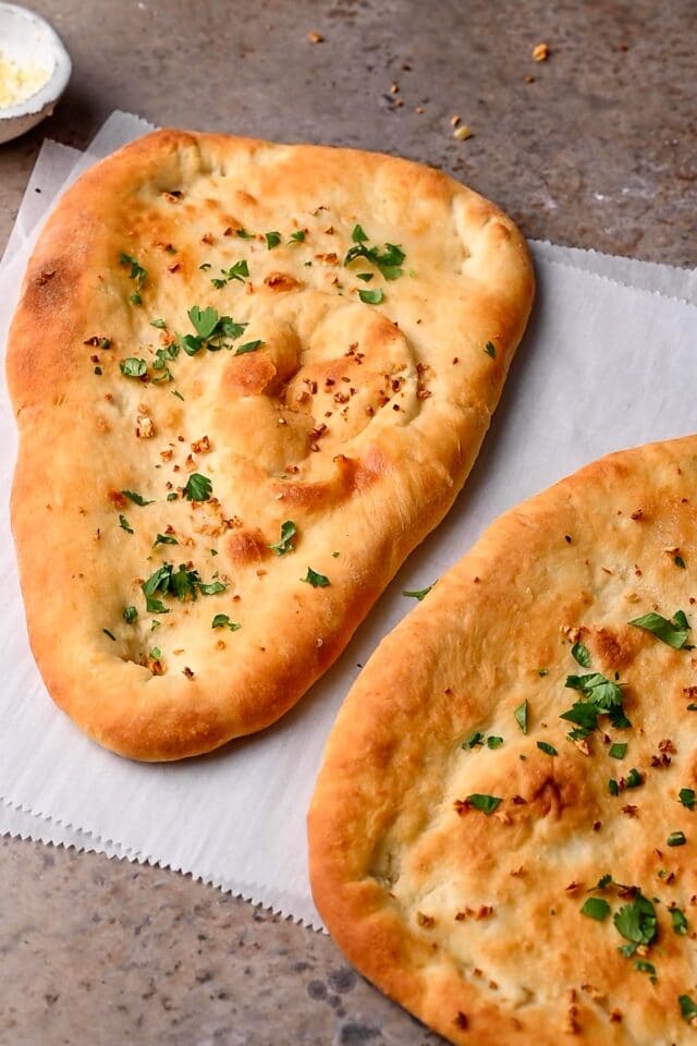 Vegan Naan • The Curious Chickpea