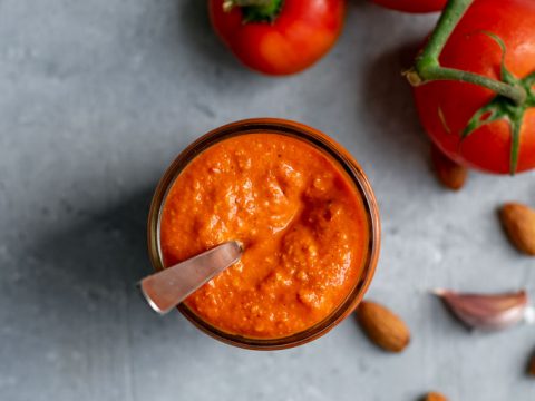 Easy Romesco Sauce The Curious Chickpea