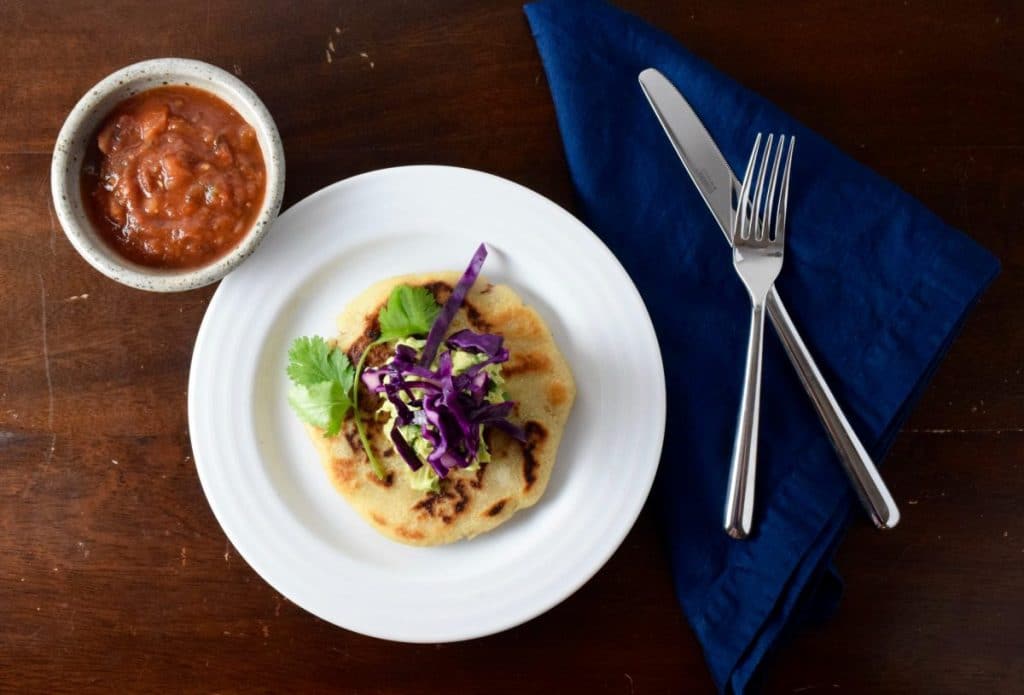 Vegan Jalapeño Cheese And Refried Bean Pupusas • The Curious Chickpea