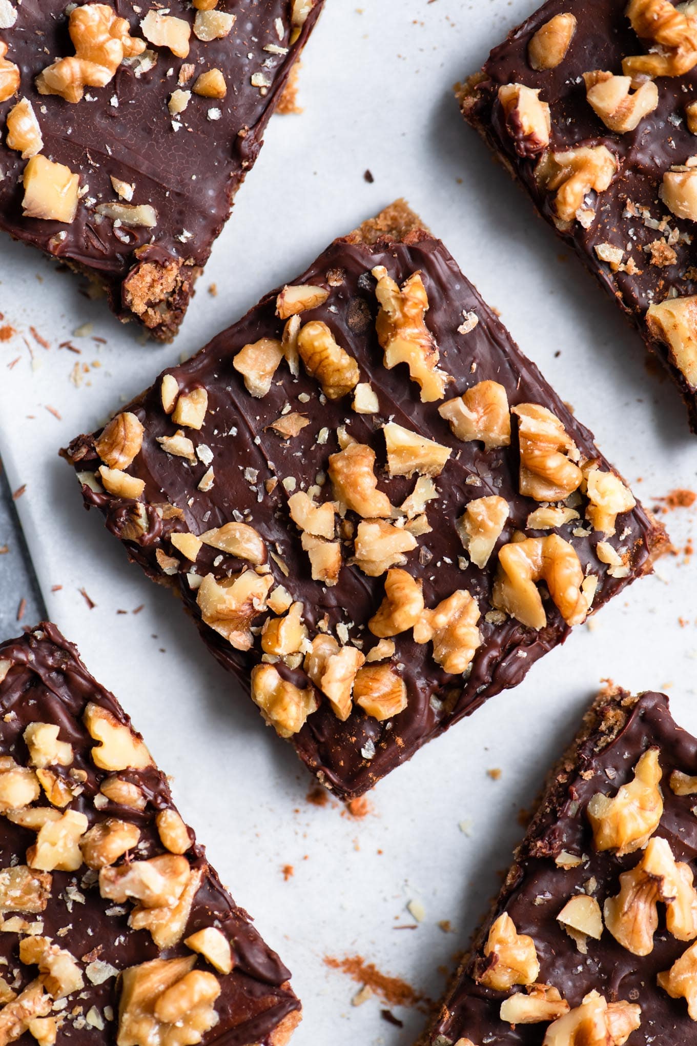 Vegan Cinnamon Mocha Bars • The Curious Chickpea