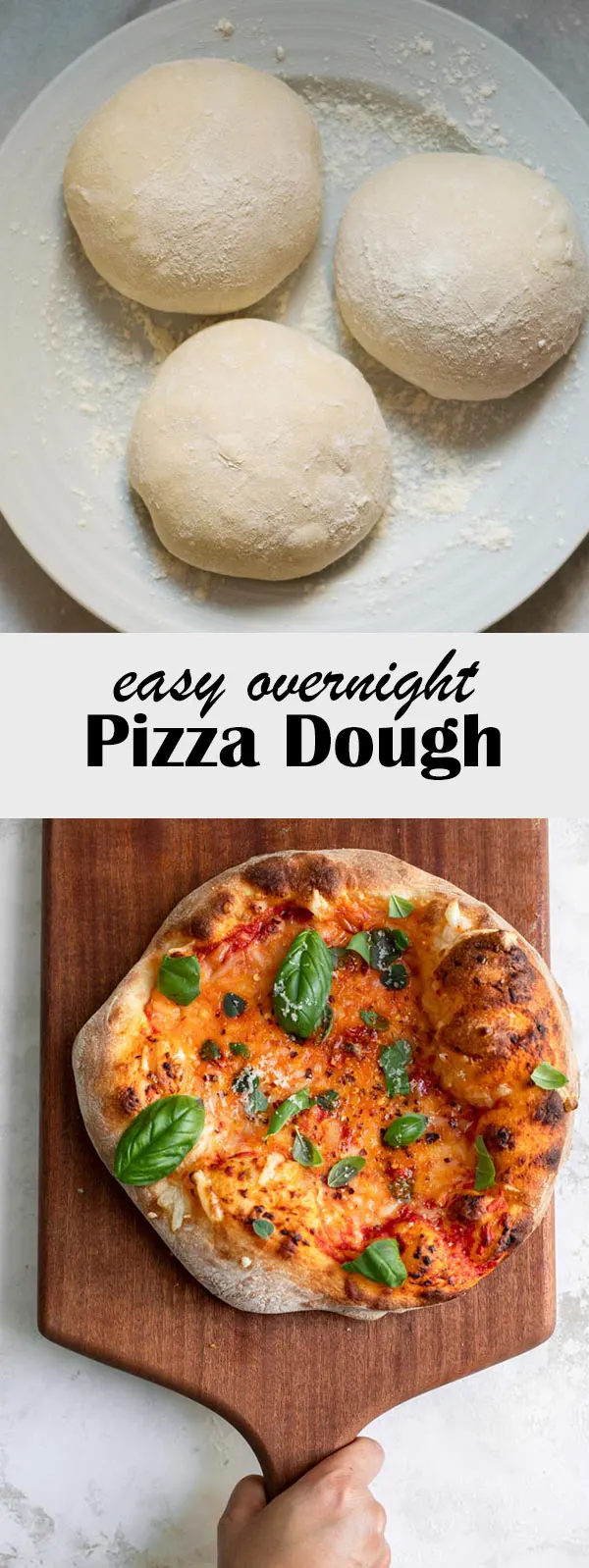 Easy Overnight Pizza Dough • The Curious Chickpea