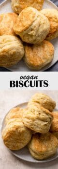 Easy Vegan Biscuits • The Curious Chickpea