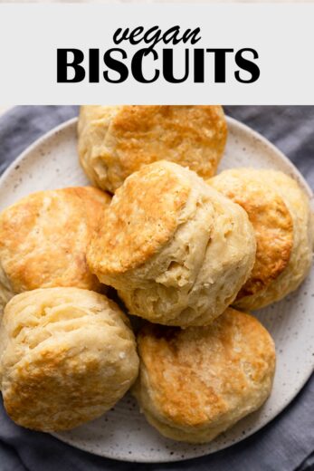 Easy Vegan Biscuits • The Curious Chickpea