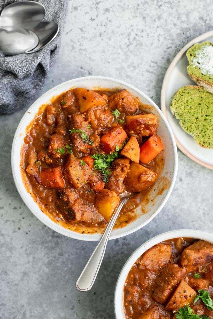 Vegan Irish Stew • The Curious Chickpea