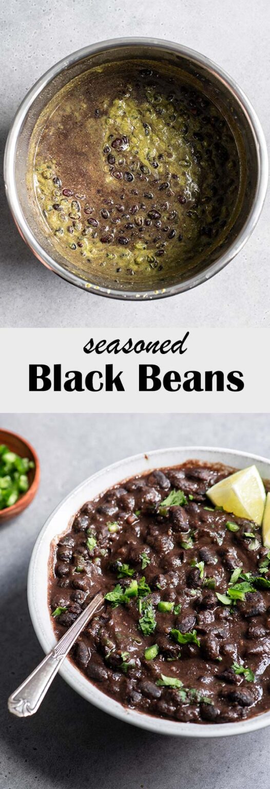 Seasoned Black Beans • The Curious Chickpea