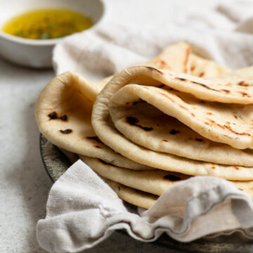 Homemade Flatbread • The Curious Chickpea